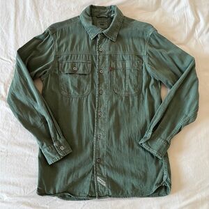 Levi’s Twill Work Shirt in Olive